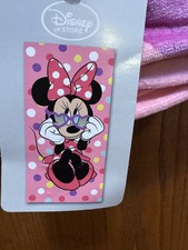Set of 2 New Disney Beach/Bath Towels 30"×60"  Ariel Little Mermaid Minnie Mouse