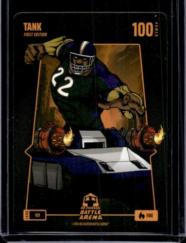 2024 Bo Jackson Battle Arena Derrick Henry Tank First Edition Fire #109