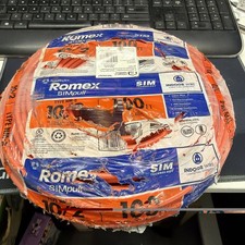 NEW - Southwire Romex Simpull 10/2 100ft NM-B Orange Indoor Cable w/Ground Wire