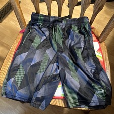 Athletic Works Boys Shorts Size L 10-12 Multicolor With Pockets