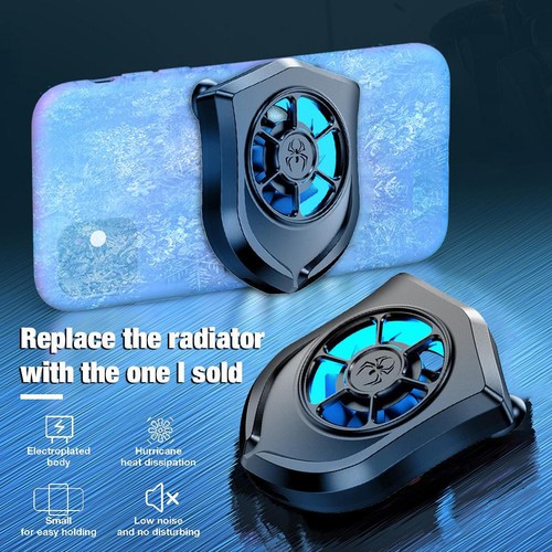 Cellphone Cooling Fan Suction Cup Cell Phone Cooling Device Portable Cell - Photo 12 sur 12