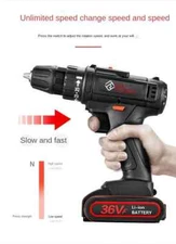 58VF 120 in 1 Household Hardware Tool Electric Drill Pliers Saws Hammer Set