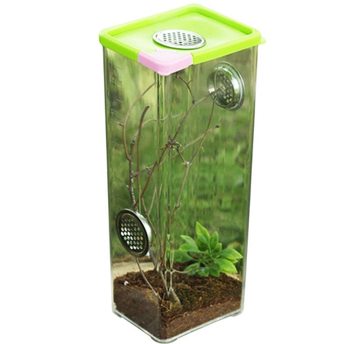 Reptile Breeding Box Clear Acrylic Reptile Terrarium Feeding Box for Spider - Picture 6 of 16