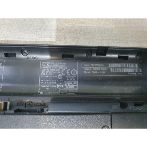 HP Compaq Presario CQ56-102SA Laptop Black 15.6" LCD Display Windows 7 - (Parts) - Picture 16 of 17