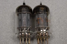 12AX7 ECC83 Sylvania for Webcor Audio Receiver Power Vacuum Tubes Tested Pair