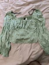 floral blouse size small