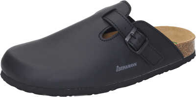 Dr. Brinkmann Herren Fußbett-Clogs, Pantoletten, Schwarz, Gr. 39-50