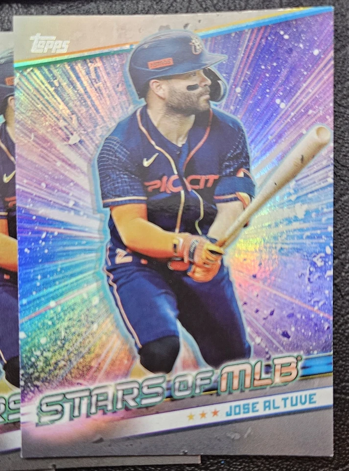 2024 Topps Series 2 Jose Altuve #SMLB-40 17 Card Lot - Houston Astros - Image 2 of 3