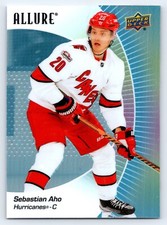2023-24 Upper Deck Allure Sebastian Aho #38 Carolina Hurricanes
