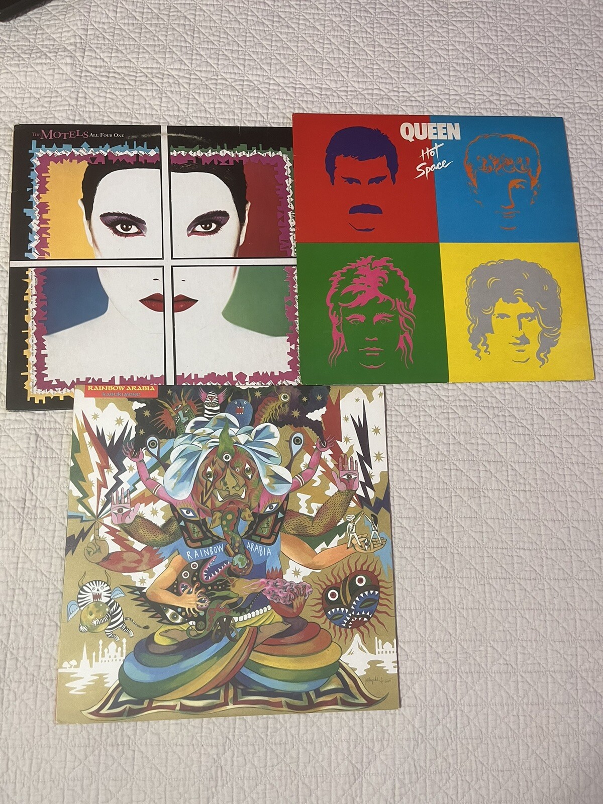 vinyl records lot 80's-image