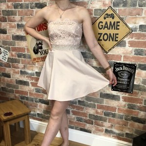 lipsy pink prom dress