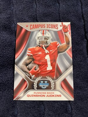 Quinshon Judkins 2024 Bowman University U Chrome Campus Icons CI-21 Ohio State
