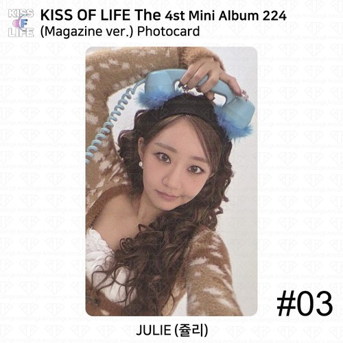 KISS OF LIFE 4th Mini Album 224 Magazine Keychain Digipack Official Photocard - Picture 4 of 63