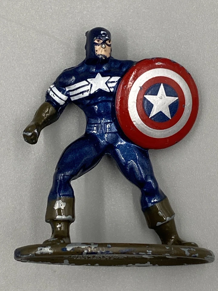 Лот товаров Marvel из 6 металлических фигурок 1,75 дюйма литая фигурка металлические фигурки включают бунт - Изображение 3 из 4