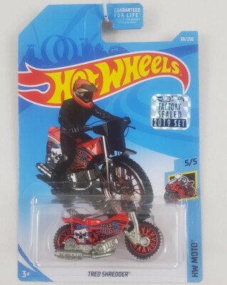 Hot Wheels 2019 Factory Sealed Tred Shredder Red NOC