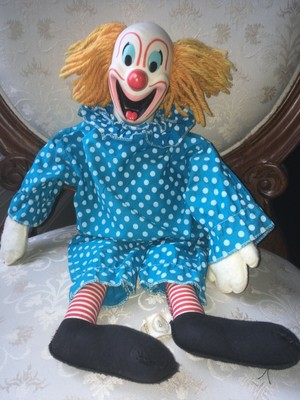 vintage bozo the clown doll