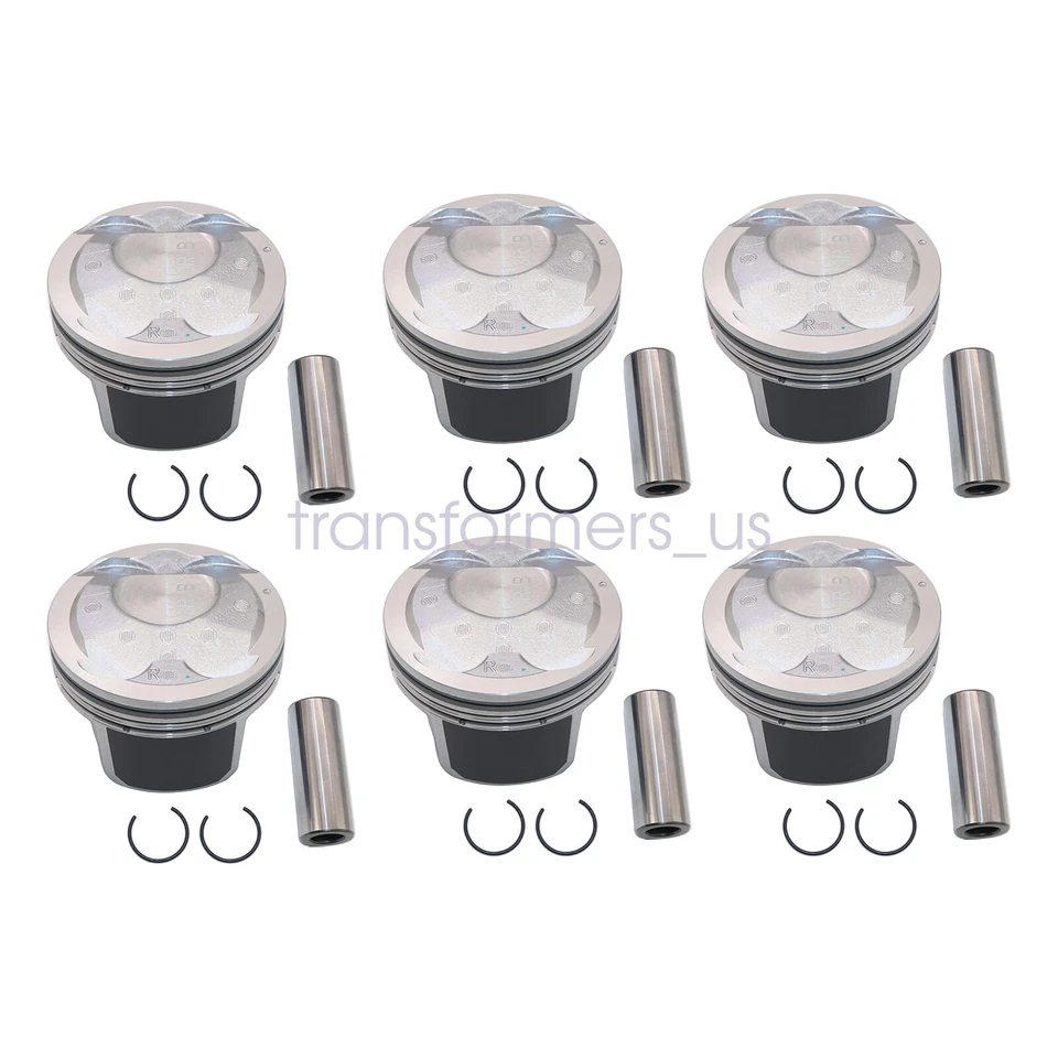 Juego de pistones de motor STD para Kia Sorento Sedona Hyundai Santa Fe 3,3 L V6 2013-2020 Foto 2 de 4