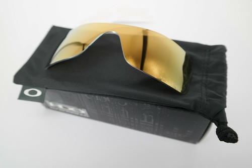 NEW Oakley BATWOLF OO9101 24K IRIDIUM POLARIZED Replacement Lens Authentic RARE - Picture 5 of 5