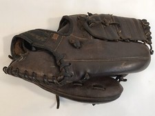 Vintage Mansport 530 Leather Youth Baseball Glove Right Hand Throw HD22