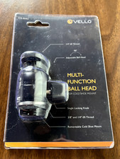 NEW Vello Multi-Function Adjustable Ball Head CS-BH2 for Camera Cold Shoe Mount