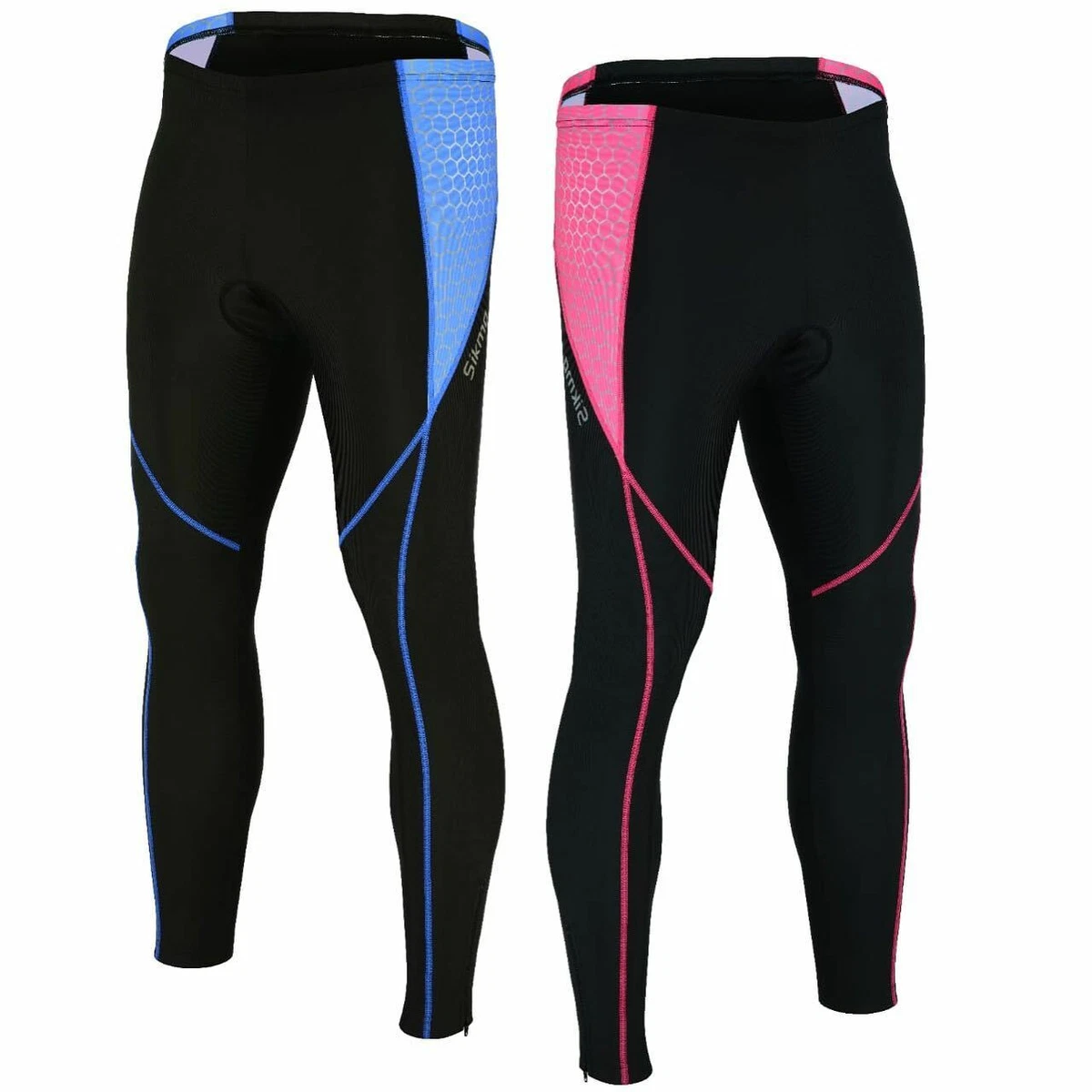 Women Cycling Pants 3D GEL Padded Compression Leggings Ladies