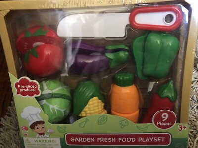 Details about Gourmet Play Garden Fresh Fruit Food Toy With Crate Playset 9 Pieces New Details about Gourmet Play Garden Fresh Fruit Food Toy With Crate Playset 9 Pieces New