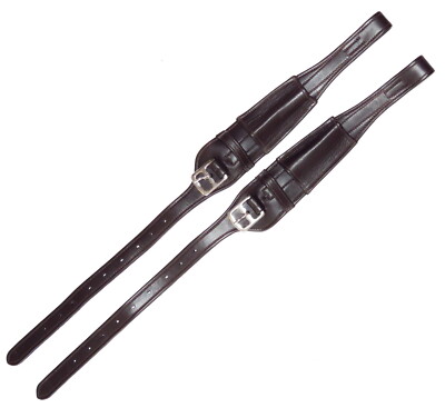 FSS BREITER MONO Steigbügel Leder DRESSUR NAPPA stabilisierend Nylonkern SCHNALLE NEU