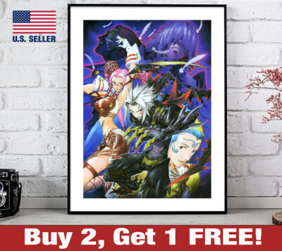 .Hack GU Poster 18'' x 24'' Print Anime Wall Art .Hack dot hack GU Sign 2
