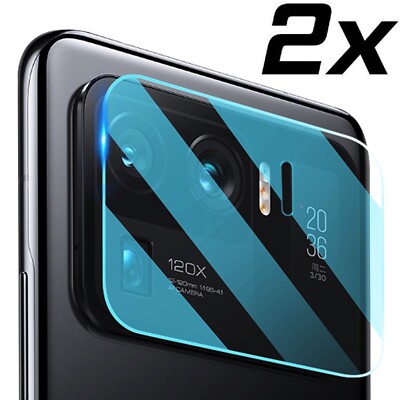 2x Panzerfolie für Kamera Schutzglas Echtglas Kameraschutz Xiaomi Mi 11 Ultra