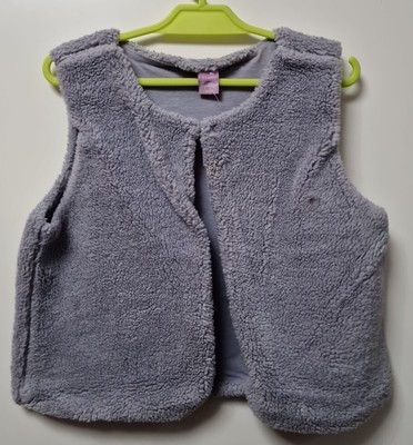 6805# Dopodopo,  Mädchen,  Weste, Größe: 122, Farbe: Grau