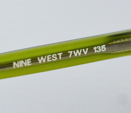 Nine West Women Prescription Eyeglass Frames 301 7WV Green Black - Picture 5 of 10