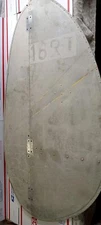 1946 Ercoupe 415-C Left Rudder With Vertical Fin F23001-L 415-24001-L