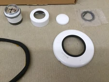 KOHLER K-T9474-7-0 MASTERSHOWER 3-way transfer valve trim, cylinder hdl, WHITE