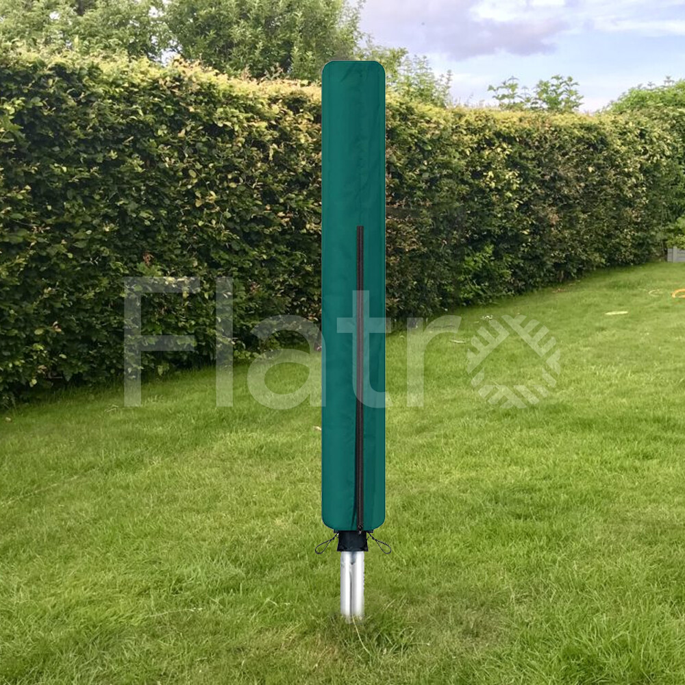 Rotary Washing Line Cover Zip Waterproof Drier Airer Protector Garden