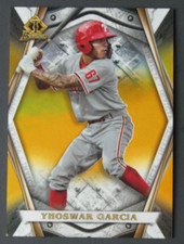 YHOSWAR GARCIA INVICTA /50 GOLD 2022 BOWMAN Baseball PHILADELPHIA PHILLIES BI-18