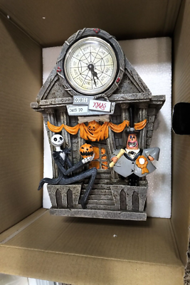Disney NMBC The Nightmare Before Christmas Town Hall Clock Bank