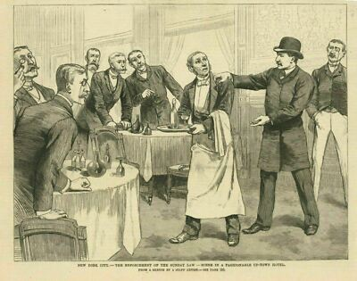 #ad #ad SUNDAY LIQUOR LAW ENFORCEMENT AT FASHIONABLE HOTEL INCONSISTANT AND SPORADIC LAW $65.00