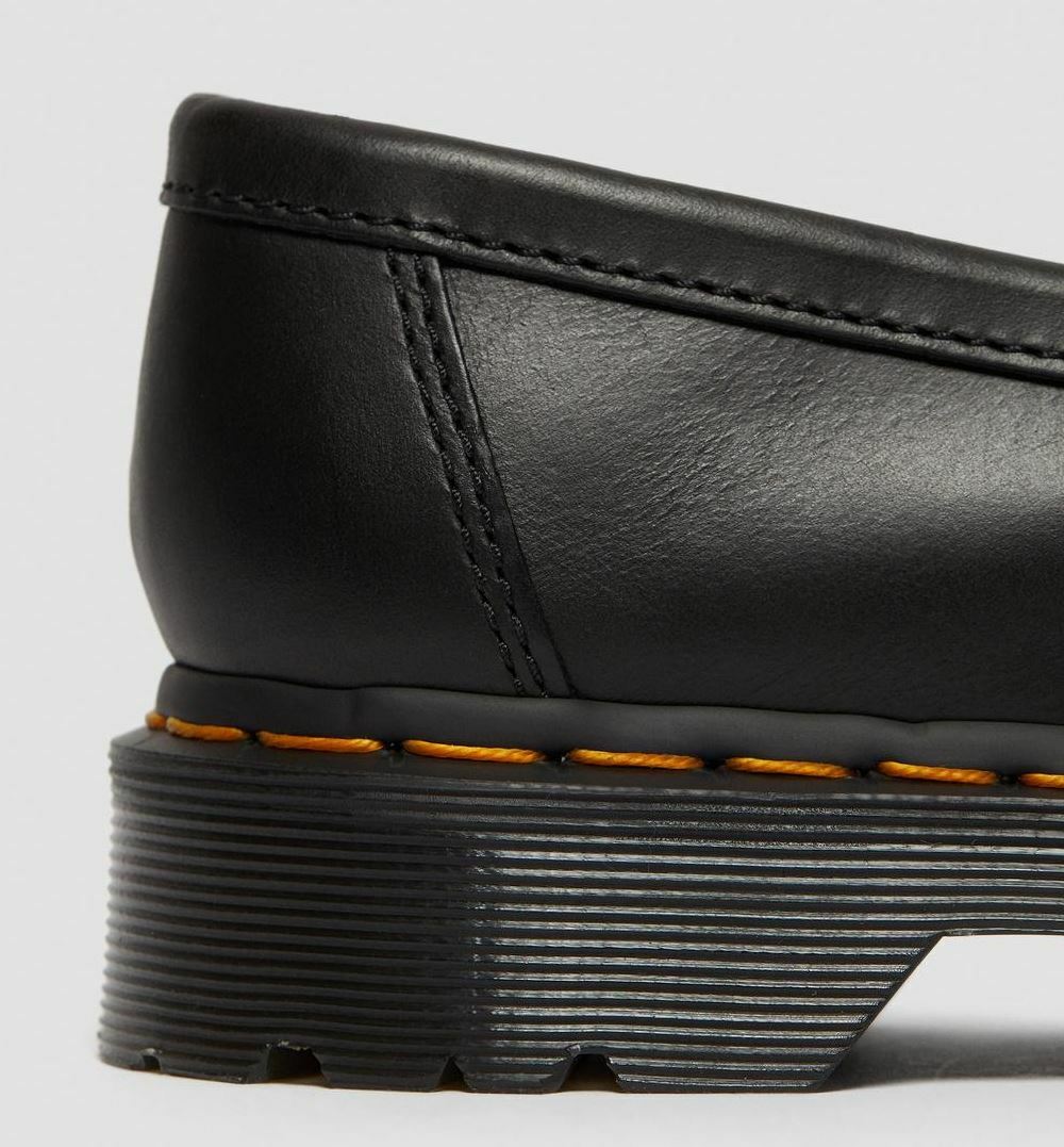 doc martens leopard loafers