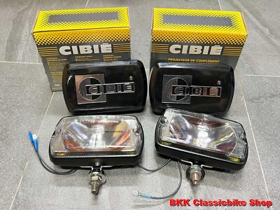 NOS CIBIE 35 AIRPORT Chrome FOG lamp Light Driving lamp clear lens