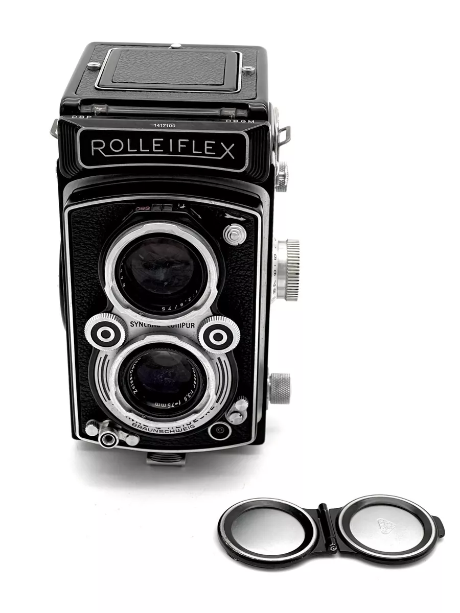 Rolleiflex 3.5A Carl Zeiss Tessar 75mm f3.5 Serial No. 1186706