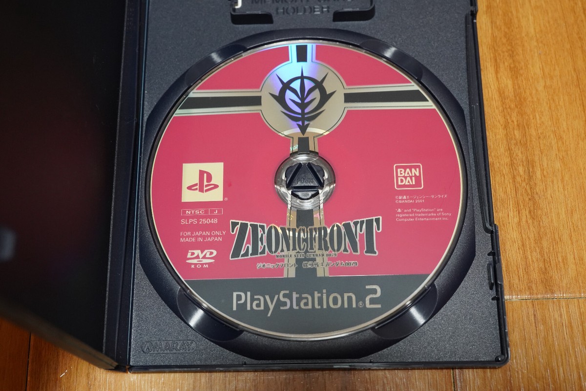 Zeonic Front: Mobile Suit Gundam 0079 PS2 PlayStation 2 Complete