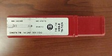 7/8 - 14 HSS CLEVELAND STRAIGHT 5 FLUTE TICN COATED TAP