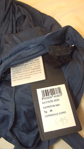 Liu Jo Donna Maglia Chiusura Nodo In Vita Stretch Scollo Ampio Manica Corta Top - Picture 16 of 33