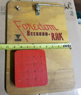 RARE Foredom Series F Electric Drill Accesso rak display orginal box paper work