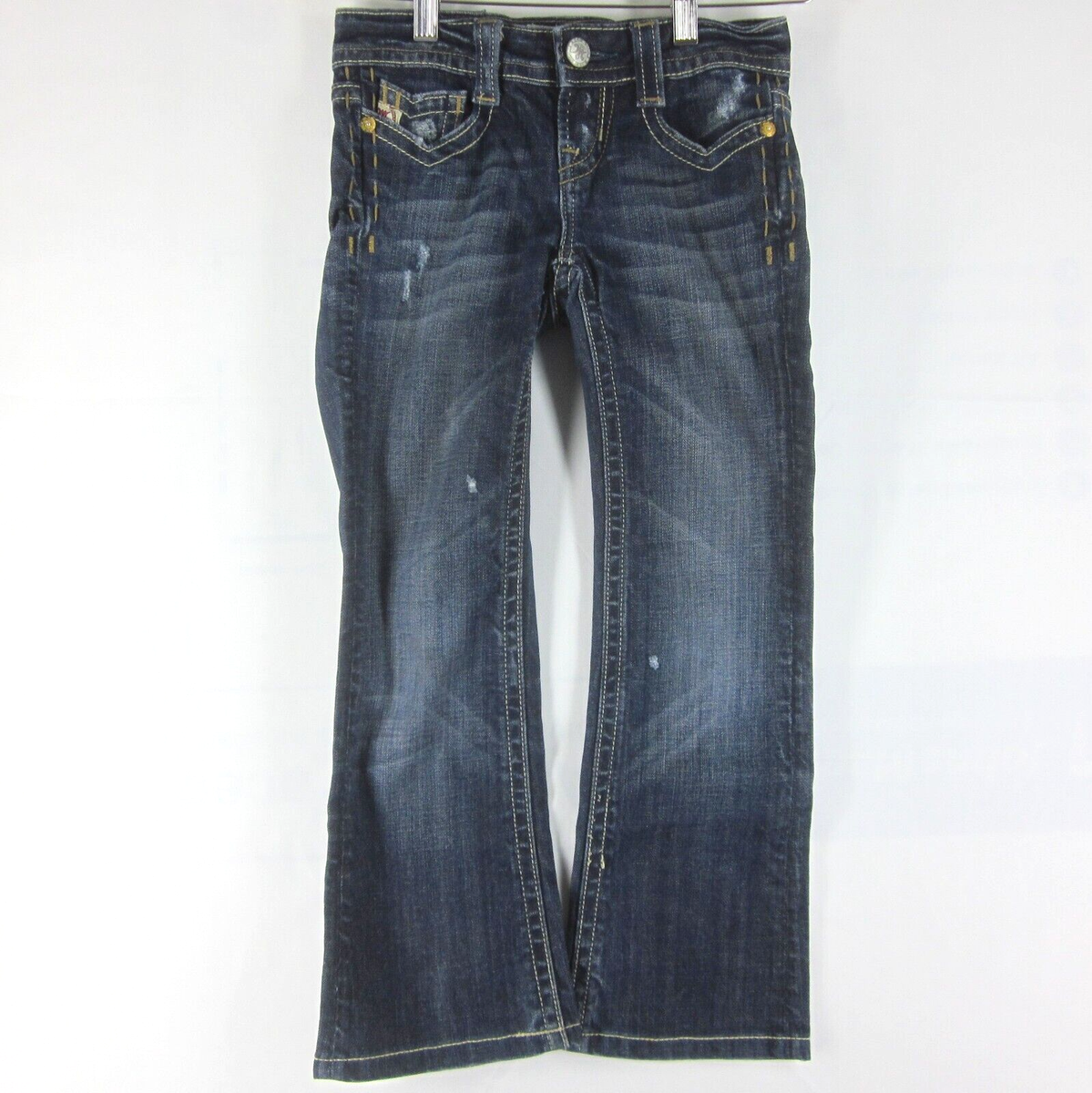 Mek Denim Blue Jeans Girls Youth Size 8 