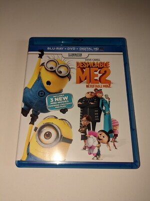 Despicable Me 2 (Blu-ray/DVD) Tested! Free Shipping!