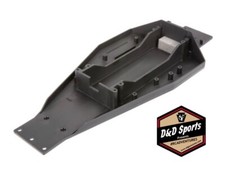 Traxxas 3728 - Lower chassis (black) (166mm l...