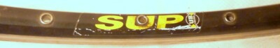 UNE JANTE ALU MAVIC SUP 36 TROUS A PNEUS / ONE ALLOY RIM FOR CLINCHERS