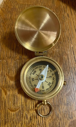 Sobriety Gift Set – Pocket Compass, Beaded Bracelet & Card For AA/NA Recovery Milestones - View #6
