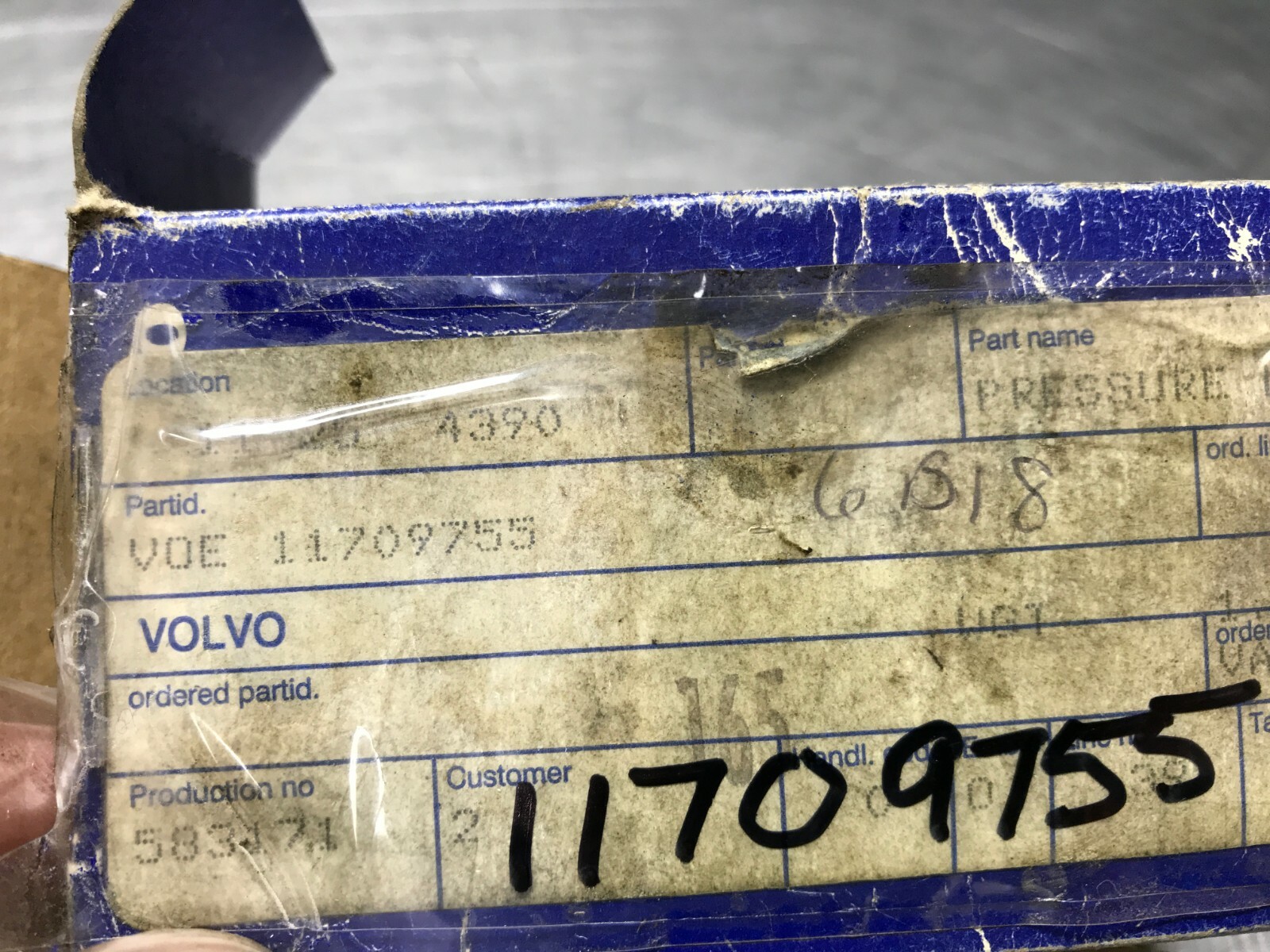 11709755 GENUINE VOLVO PRESSURE LIMITING VALVE VOE11709755 | eBay